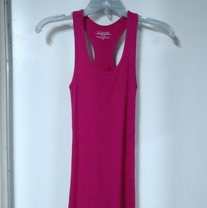 Victorias Secret magenta Racerback ribbed dress